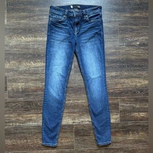 KUT from the Kloth Mia Toothpick Skinny Jeans Dark Wash Stretch Denim 4